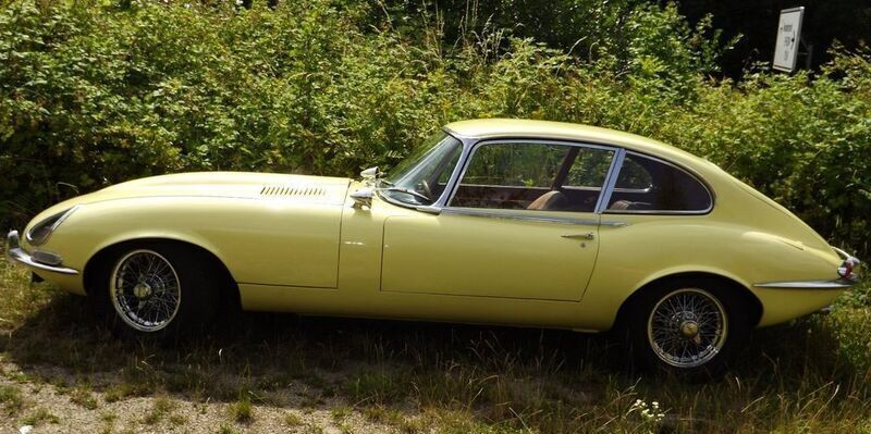 Gebraucht Jaguar E-Type 360 PS (264 kW) 1967 Pale primerose yellow Coupé