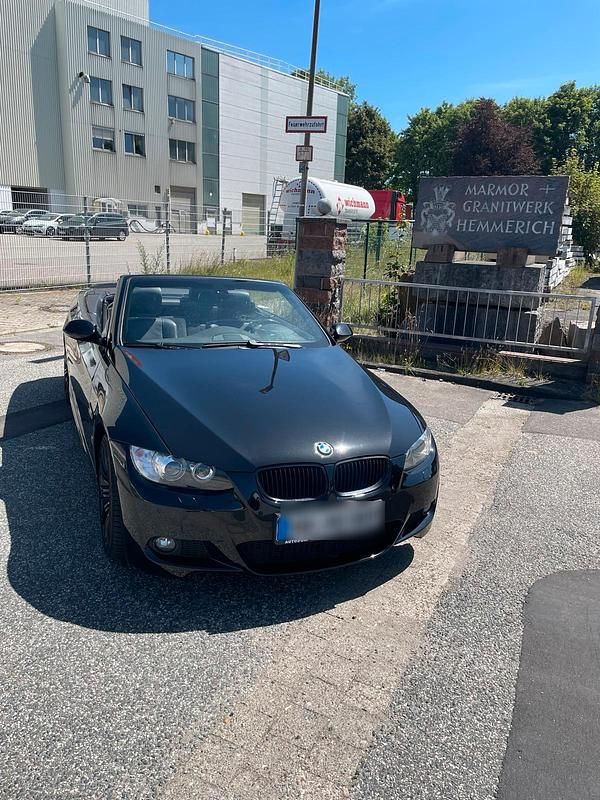 Schwarz Gebraucht 2008 BMW 325 Cabriolet M Sport Cabrio | 8.990 € (Superpreis) - Bild 1/4