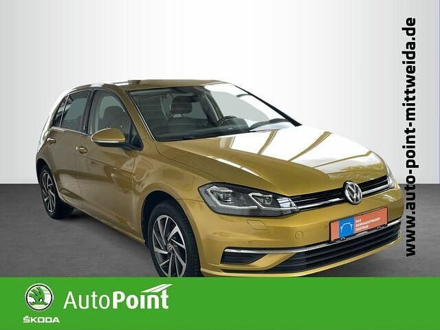 Gebraucht VW Golf VII Sound 150 PS (110 kW) 2017 Gelb Kleinwagen