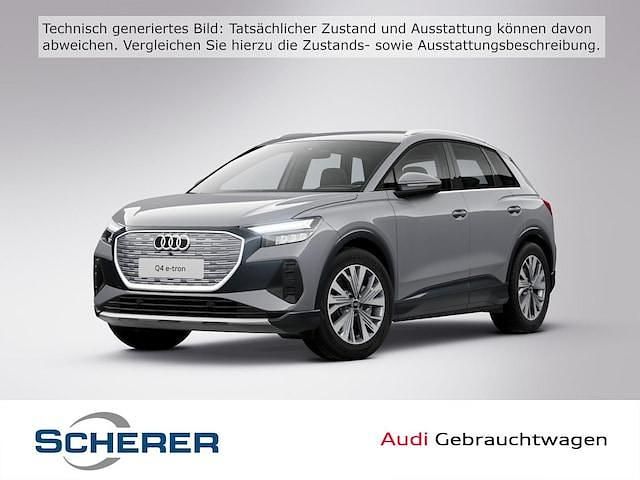 Kieselgrau Gebraucht 2022 Audi Q4 e-tron Advanced SUV | 29.900 € (Superpreis) - Bild 1/4