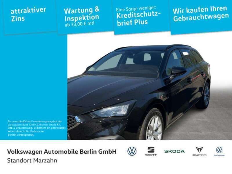 Gebraucht Seat Leon Style 150 PS (110 kW) 2021 Schwarz Kombi