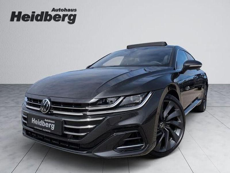 Grau Gebraucht 2021 VW Arteon R-line Limousine | 36.970 € (Teuer) - Bild 1/4