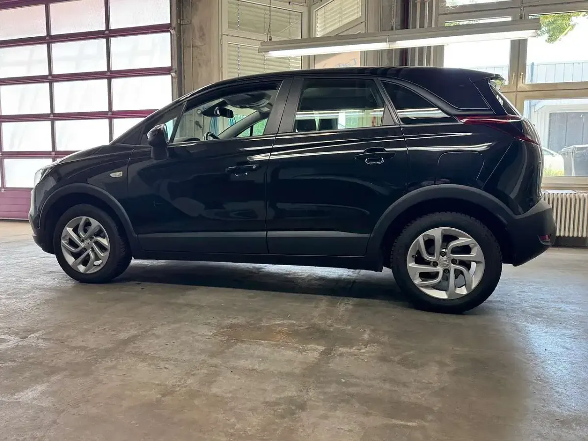 Gebraucht Opel Crossland X Edition 110 PS (80 kW) 2019 Onyx schwarz SUV