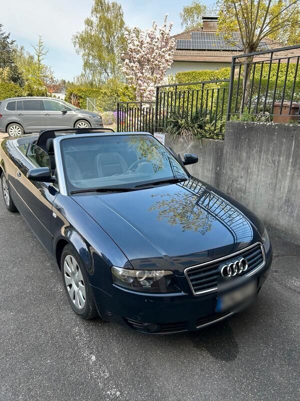 Blau Gebraucht 2006 Audi A4 Cabriolet Cabrio | 5.900 € (Superpreis) - Bild 1/4