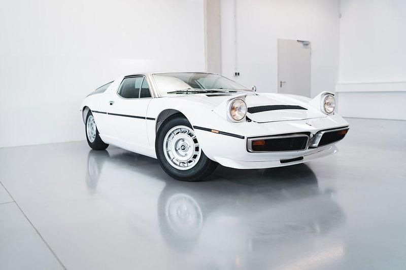 Weiß Gebraucht 1976 Maserati Bora Coupé | 169.900 € - Bild 1/4