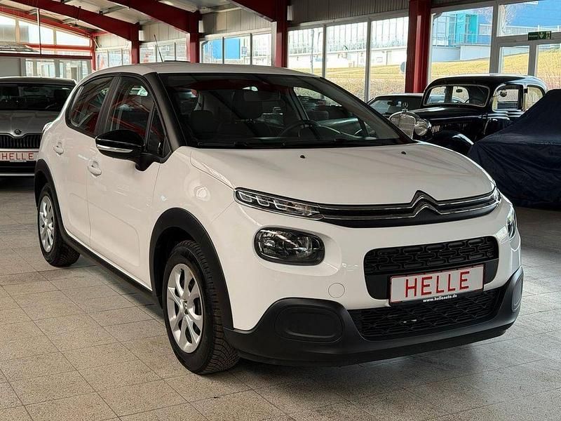 Gebraucht Citroën C3 Feel 82 PS (60 kW) 2019 Weiß Kleinwagen