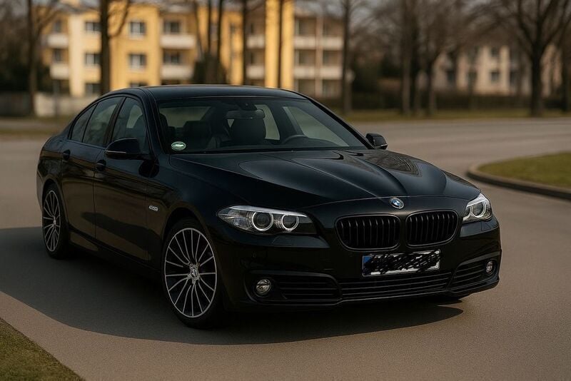 Schwarz Gebraucht 2016 BMW 550 Luxury Line Limousine | 22.999 € (Guter Preis) - Bild 1/4