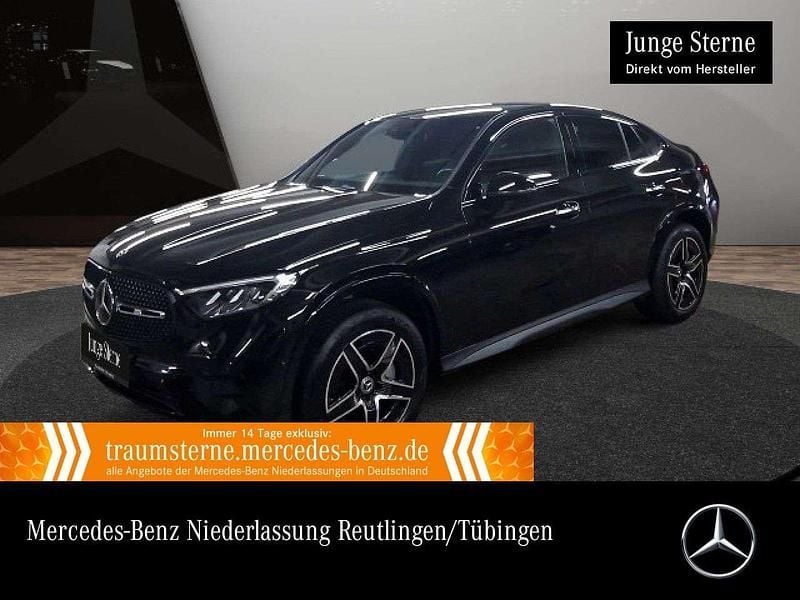 Schwarz Gebraucht 2023 Mercedes GLC300e AMG Coupé | 60.890 € (Superpreis) - Bild 1/3