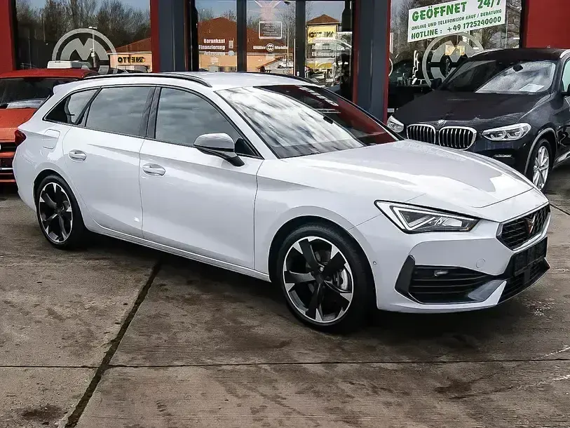 Usata Cupra Leon 204 CV (150 kW) 2023 Bianco Station wagon