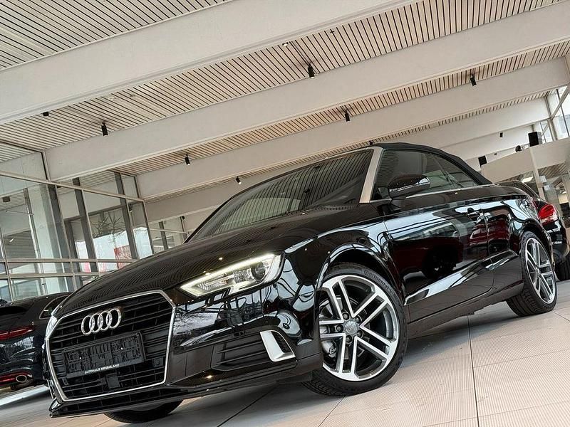 Schwarz Gebraucht 2019 Audi A3 Cabriolet Sport Cabrio | 23.200 € (Fairer Preis) - Bild 1/4