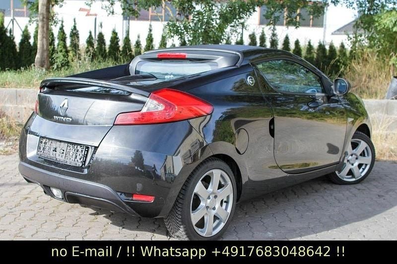 Gebraucht Renault Wind Dynamique 101 PS (74 kW) 2011 Schwarz Cabrio