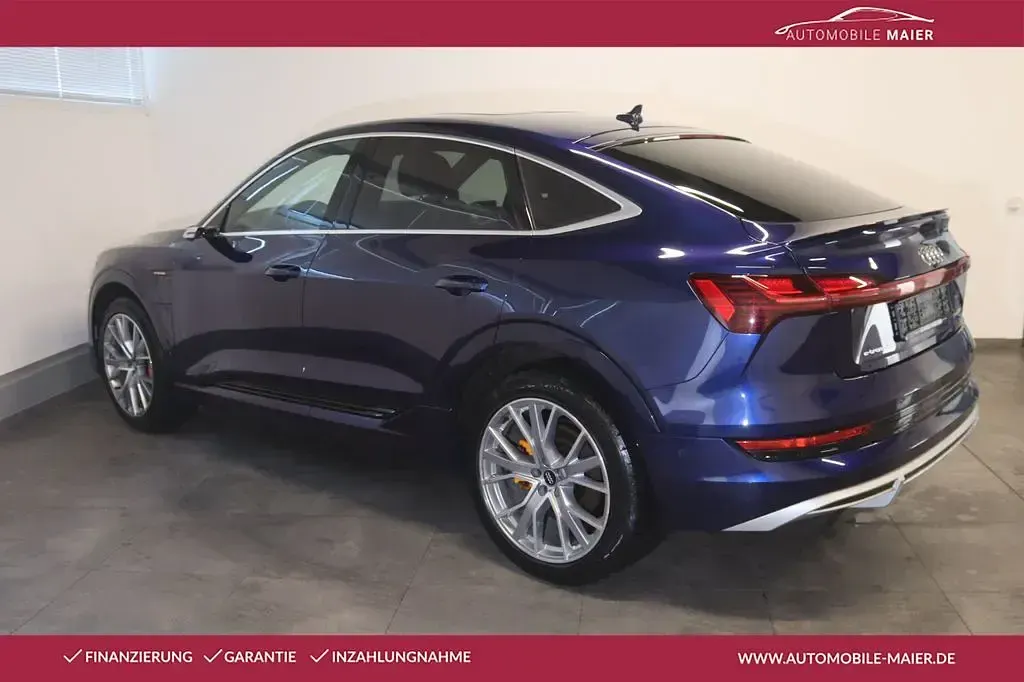 Gebraucht Audi e-tron Sportback S-Line 230 kW (313 PS) 2020 Navarrablau metallic SUV