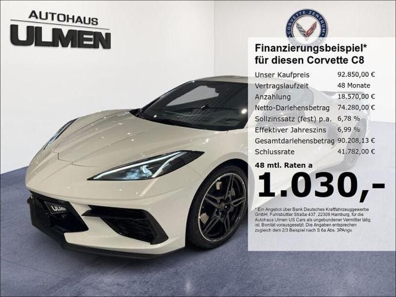 Weiss Gebraucht 2022 Corvette C8 | 92.850 € - Bild 1/4