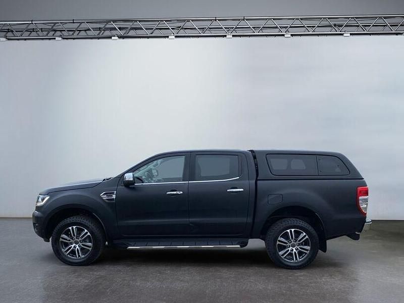 Gebraucht Ford Ranger Limited 212 PS (155 kW) 2022 Schwarz matt foliert Pickup