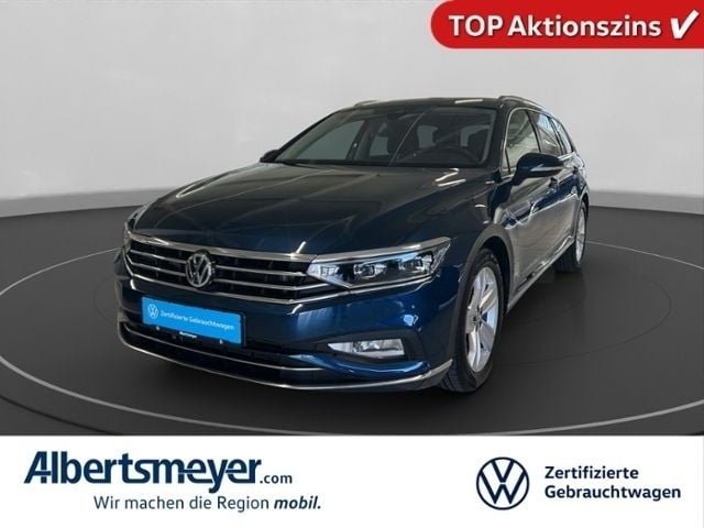 Blau Gebraucht 2020 VW Passat Elegance Kombi | 25.969 € (Etwas zu teuer) - Bild 1/4