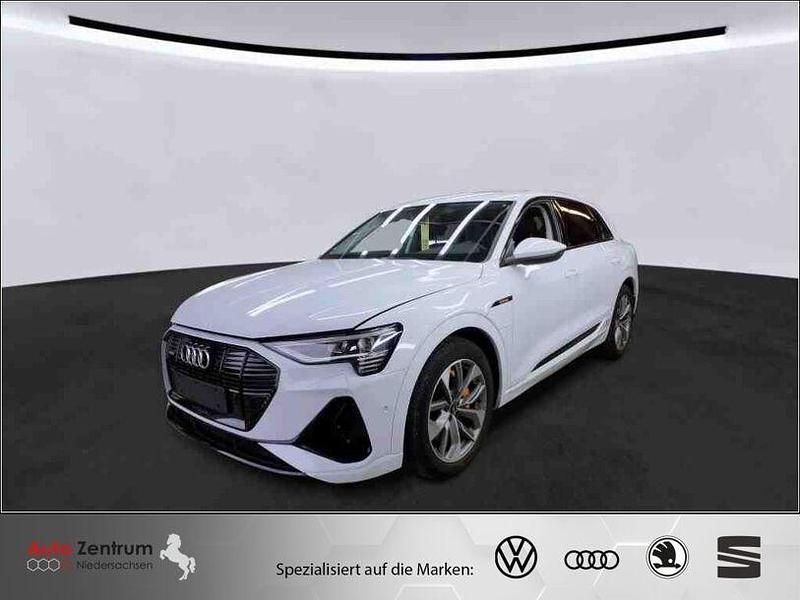 Weiß Gebraucht 2022 Audi e-tron S-Line SUV | 33.470 € (Guter Preis) - Bild 1/4