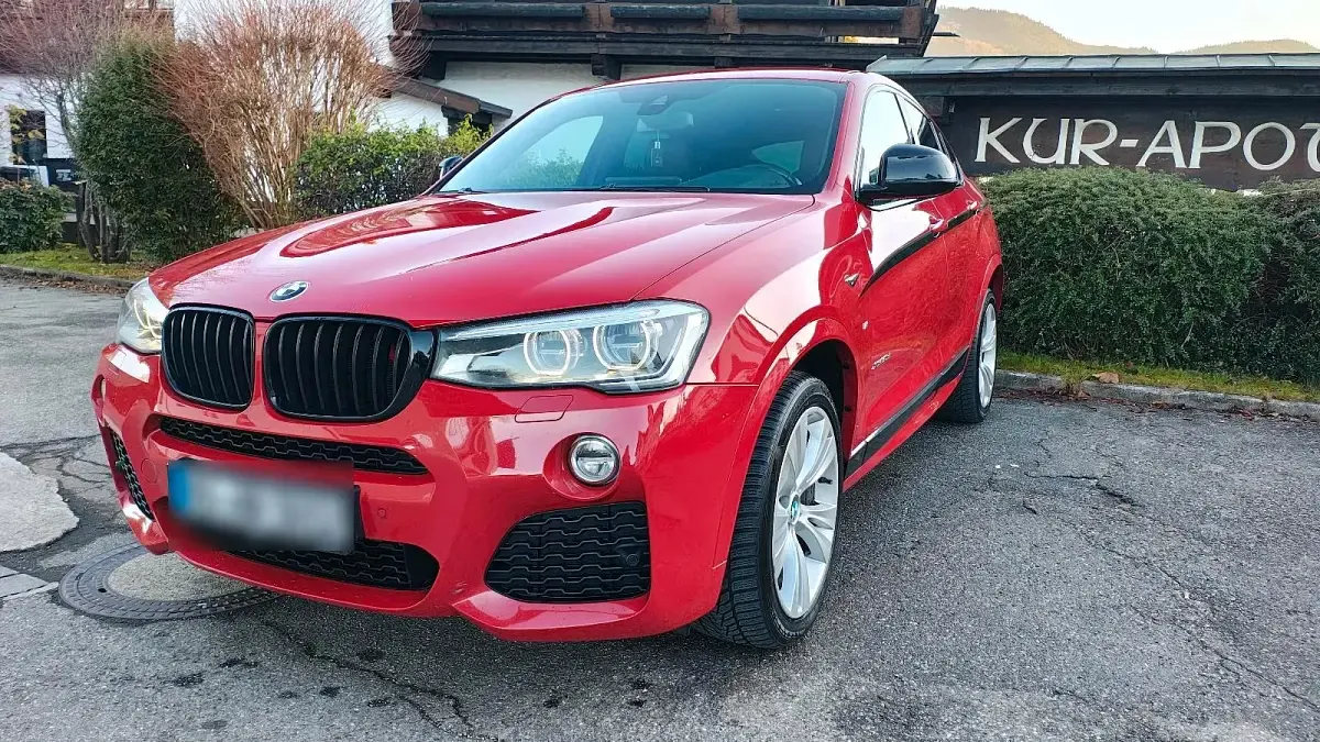 Gebraucht BMW X4 M Sport 258 PS (189 kW) 2015 Rot SUV