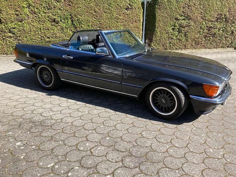 Schwarz Gebraucht 1986 Mercedes SL300 Edition Cabrio | 55.000 € - Bild 1/4