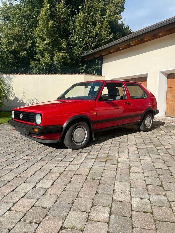 Gebraucht VW Golf II 69 PS (50 kW) 1989 Rot Kleinwagen