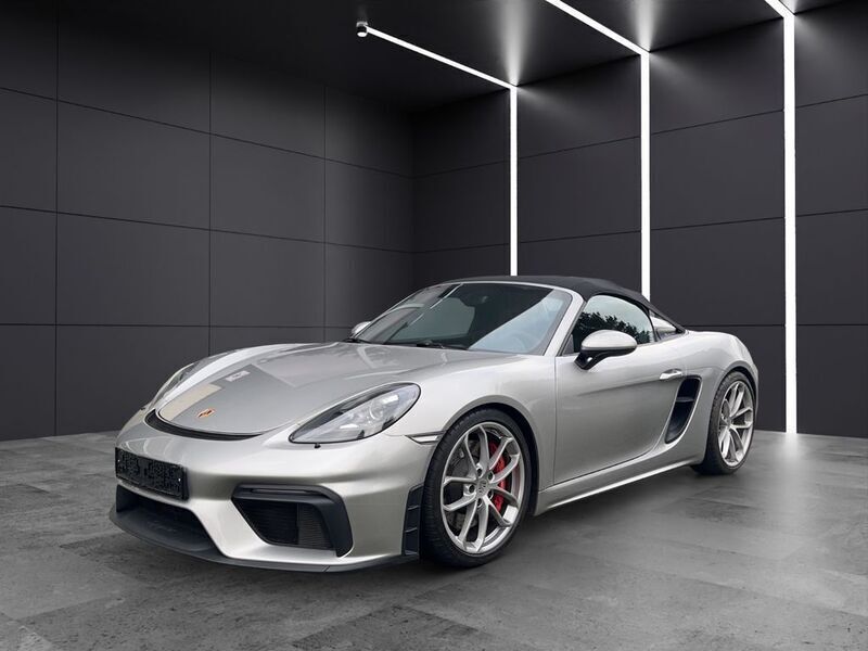 Gtsilber Gebraucht 2021 Porsche 718 Boxster Cabrio | 90.100 € (Superpreis) - Bild 1/4