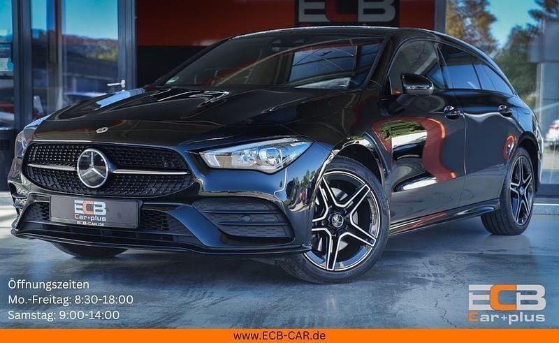 Schwarz Gebraucht 2021 Mercedes CLA250 Limousine | 23.890 € (Guter Preis) - Bild 1/4