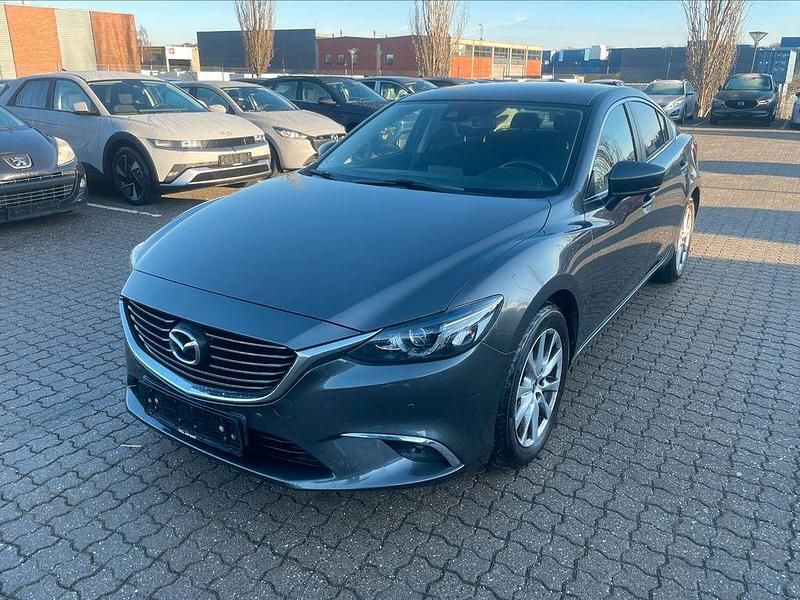 Grau Gebraucht 2018 Mazda 6 Center-Line Limousine | 14.400 € (Fairer Preis) - Bild 1/4