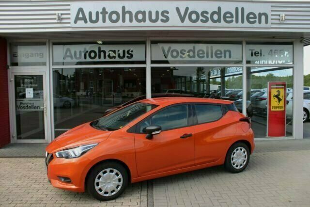 Orange Gebraucht 2019 Nissan Micra Visia+ Kleinwagen | 9.490 € (Guter Preis) - Bild 1/4
