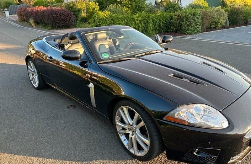 Gebraucht Jaguar XKR 416 PS (305 kW) 2007 Schwarz Cabrio
