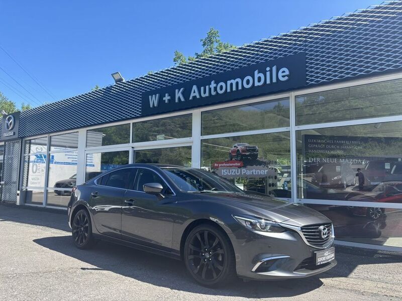 Grau Gebraucht 2017 Mazda 6 Exclusive Limousine | 17.900 € (Fairer Preis) - Bild 1/4