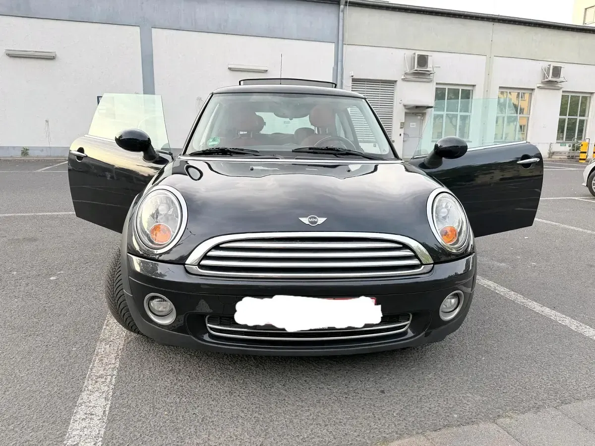 Gebraucht Mini ONE 95 PS (69 kW) 2008 Schwarz Kleinwagen
