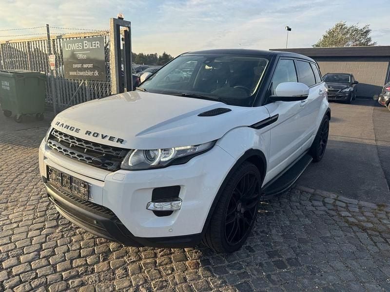 Weiß Gebraucht 2011 Land Rover Range Rover evoque Dynamic SUV | 10.000 € (Fairer Preis) - Bild 1/4