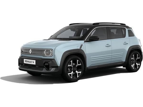 Blau (kumulusblau, black pearlschwarz metallic (b) Neu 2025 Renault R4 Komfort SUV | 34.990 € (Fairer Preis) - Bild 1/4