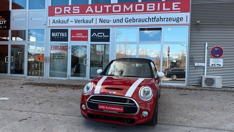 Blazing red ii metallic Gebraucht 2017 Mini Cooper S Cabriolet Cabrio | 18.400 € (Fairer Preis) - Bild 1/4