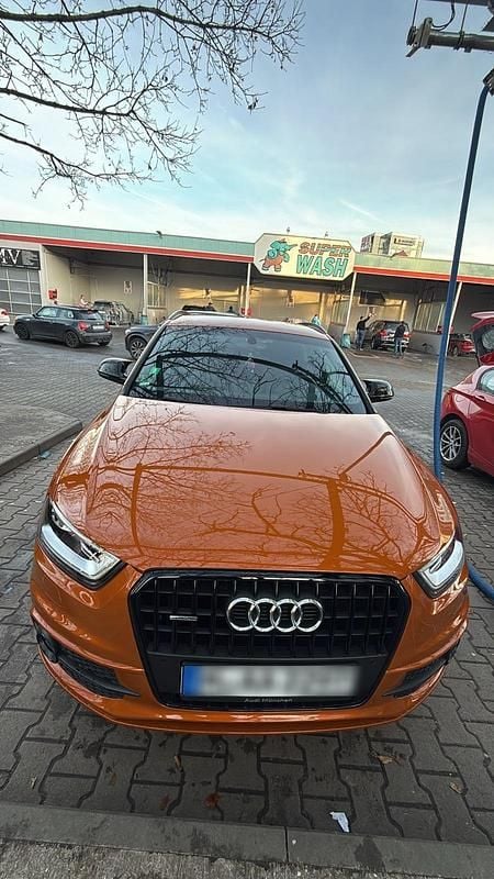 Orange Gebraucht 2014 Audi Q3 S-Line SUV | 14.500 € (Guter Preis) - Bild 1/4
