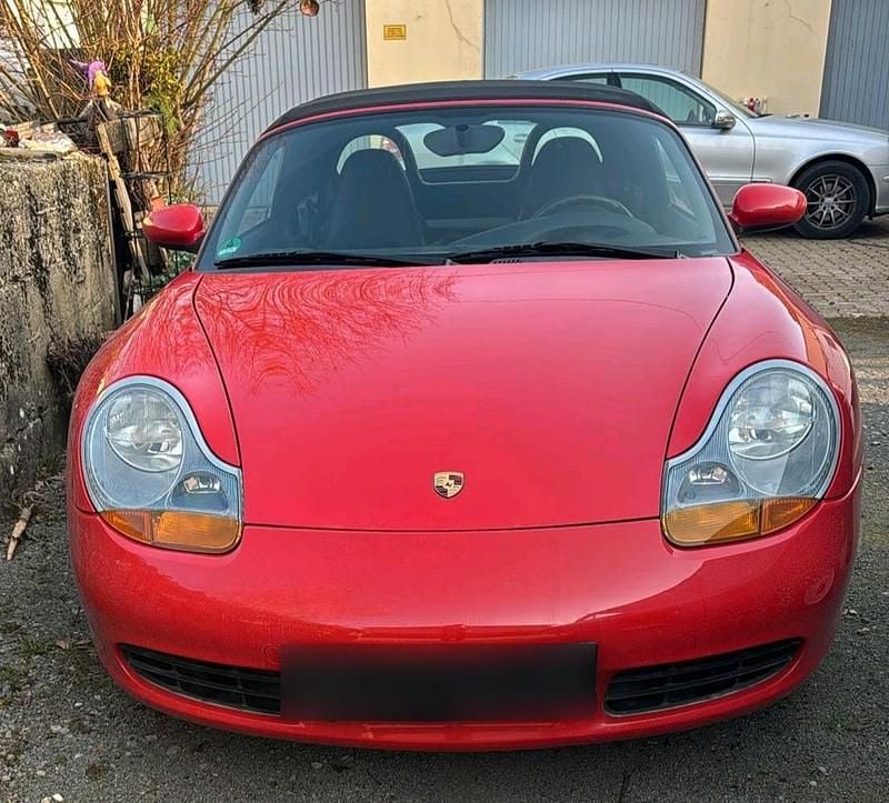 Gebraucht Porsche Boxster 204 PS (150 kW) 1997 Rot Cabrio