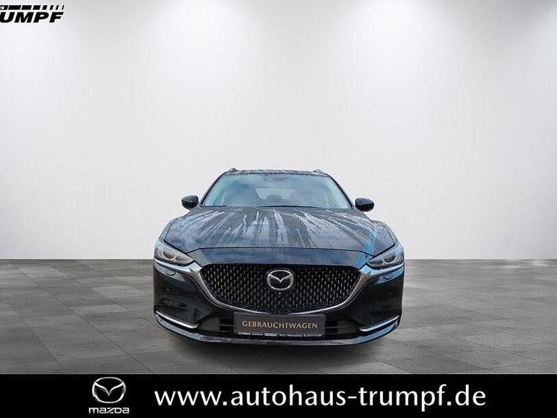 Gebraucht Mazda 6 Sports-Line 194 PS (142 kW) 2022 Schwarz