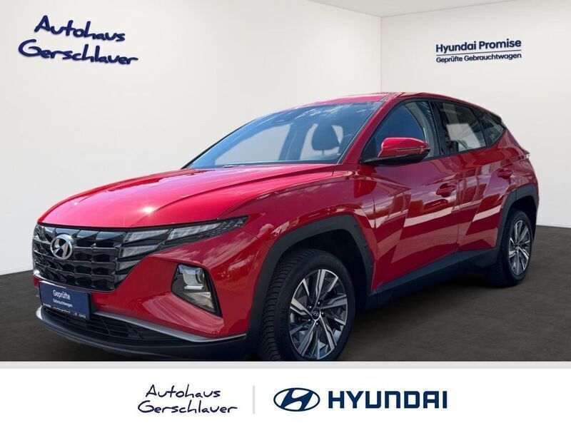 Rot Gebraucht 2023 Hyundai Tucson Pure SUV | 24.490 € (Superpreis) - Bild 1/4