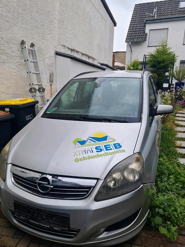 Silber Gebraucht 2008 Opel Zafira Van / Kleinbus | 1.000 € (Guter Preis) - Bild 1/2