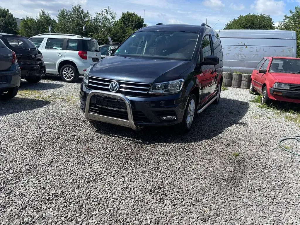 Gebraucht VW Caddy Comfortline 150 PS (110 kW) 2016 Blau Van / Kleinbus