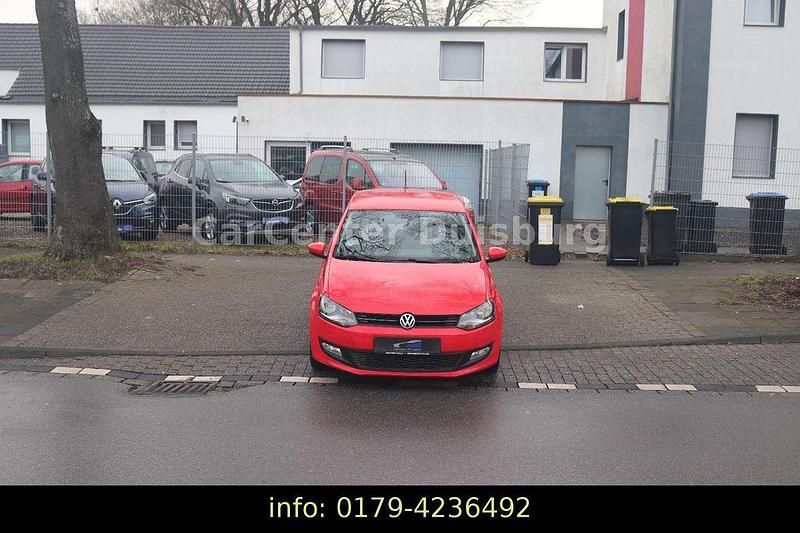 Gebraucht VW Polo Team 86 PS (63 kW) 2010 Rot Kleinwagen