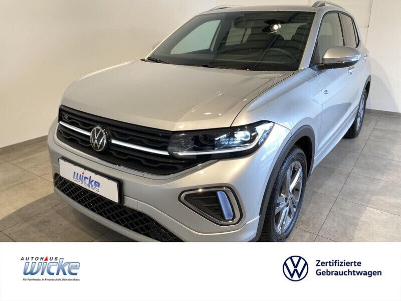 Silber Gebraucht 2025 VW T-Cross R-line SUV | 29.880 € (Teuer) - Bild 1/4