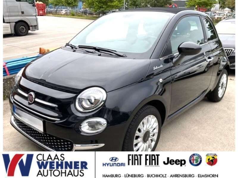 Schwarz Gebraucht 2021 Fiat 500C Dolcevita Cabrio | 13.490 € (Fairer Preis) - Bild 1/4