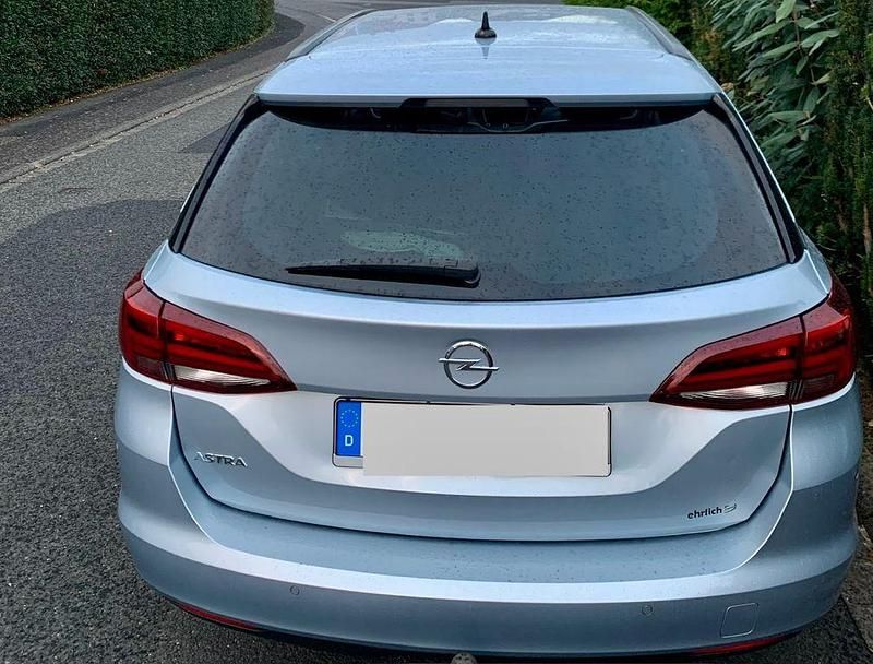 Blau Gebraucht 2019 Opel Astra S Kombi | 14.500 € (Teuer) - Bild 1/4