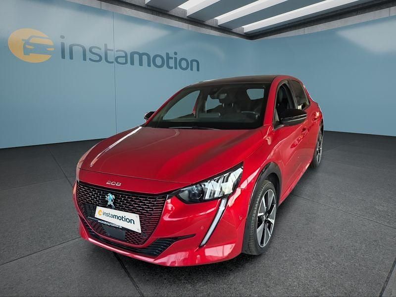 Rot Gebraucht 2021 Peugeot e-208 GTi Kleinwagen | 14.749 € (Guter Preis) - Bild 1/4