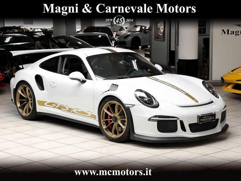 Weiß Gebraucht 2016 Porsche 911 GT3 RS Chrono Coupé | 181.850 € (Fairer Preis) - Bild 1/4
