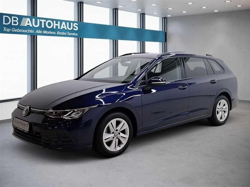 Blau Gebraucht 2022 VW Golf VIII Life Kombi | 17.830 € (Guter Preis) - Bild 1/4
