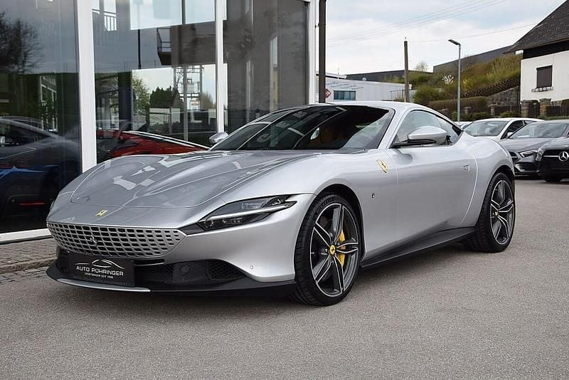 Second-hand Ferrari Roma 620 CP (456 kW) 2021 Argintiu Coupe