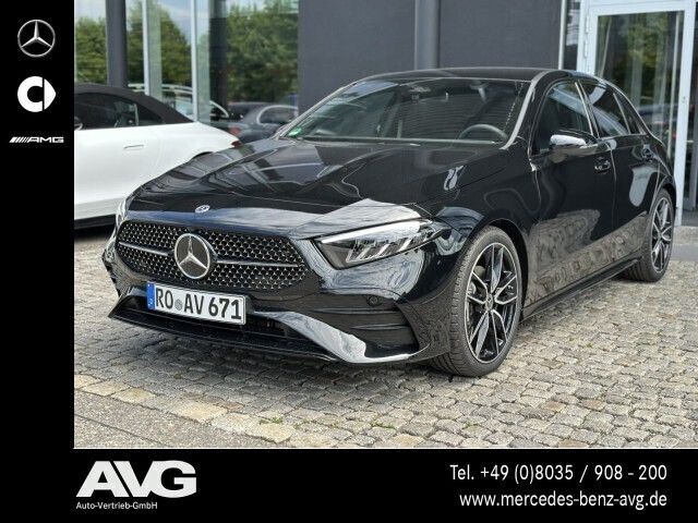 Schwarz Gebraucht 2025 Mercedes A200 AMG Kleinwagen | 34.900 € (Fairer Preis) - Bild 1/4