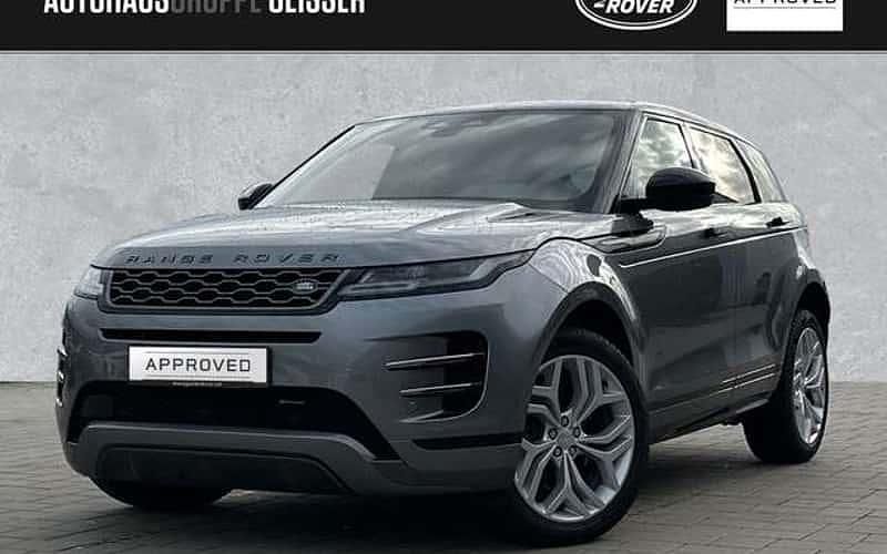 Grau Gebraucht 2023 Land Rover Range Rover evoque SE Dynamic SUV | 47.491 € (Teuer) - Bild 1/4