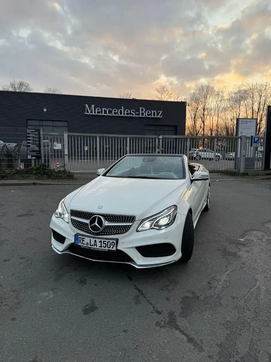 Gebraucht Mercedes 350 AMG 252 PS (185 kW) 2014 Weiß Cabrio